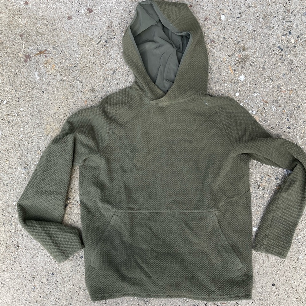 LULULEMON At Ease Hoodie - Large - Olive Green